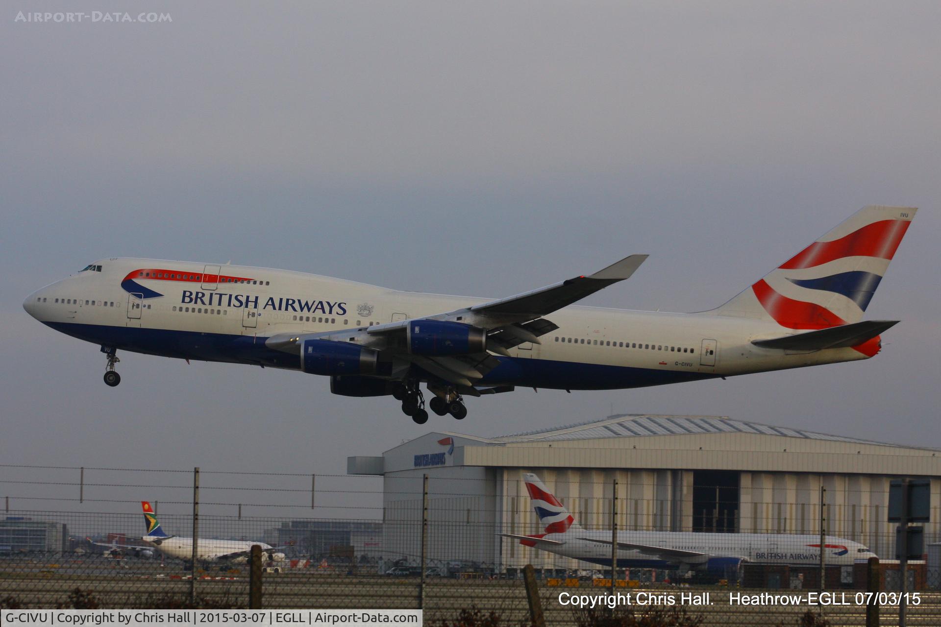 G-CIVU, 1998 Boeing 747-436 C/N 25810, British Airways