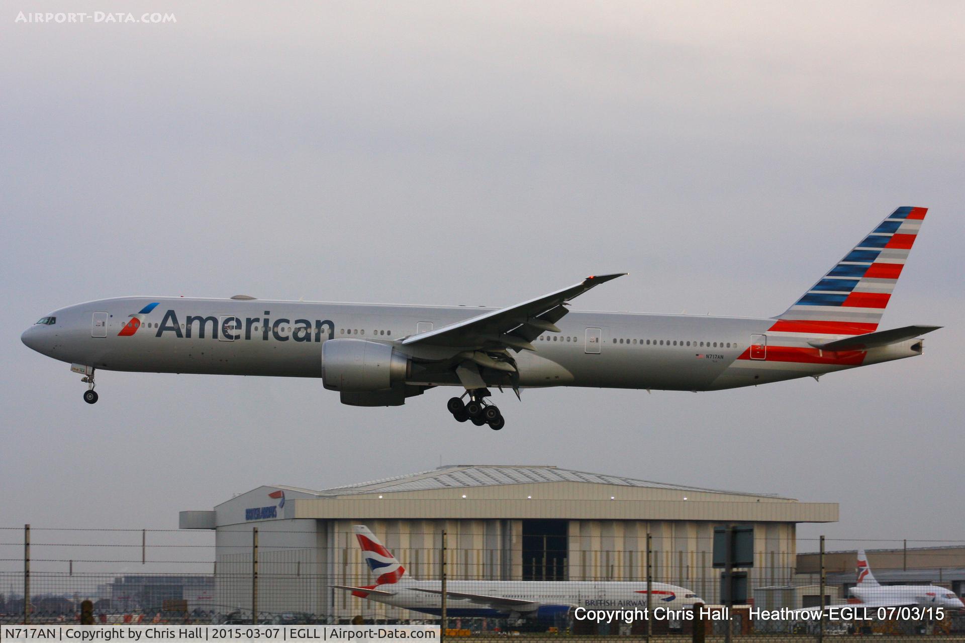 N717AN, 2012 Boeing 777-323/ER C/N 31543, American Airlines