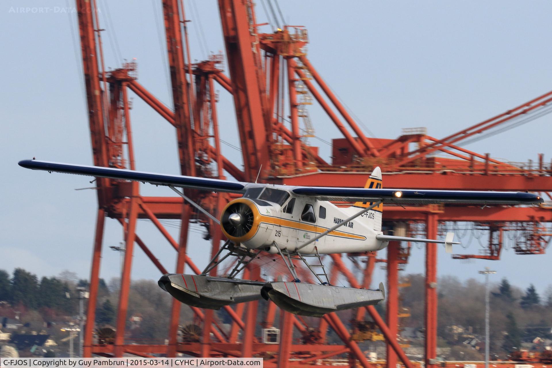 C-FJOS, 1956 De Havilland Canada DHC-2 Beaver Mk.1 C/N 1030, Departing