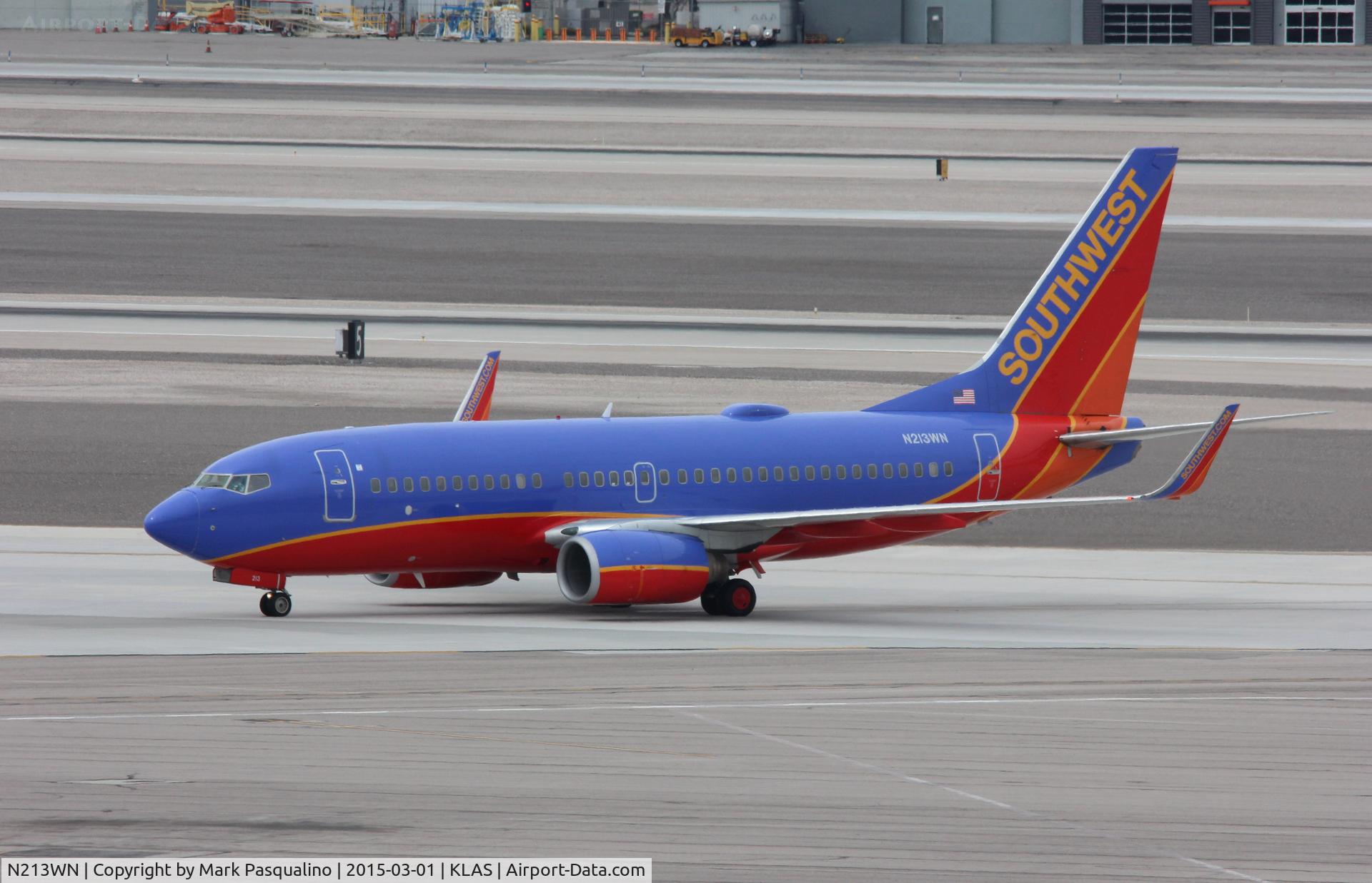 N213WN, 2005 Boeing 737-7H4 C/N 34217, Boeing 737-700