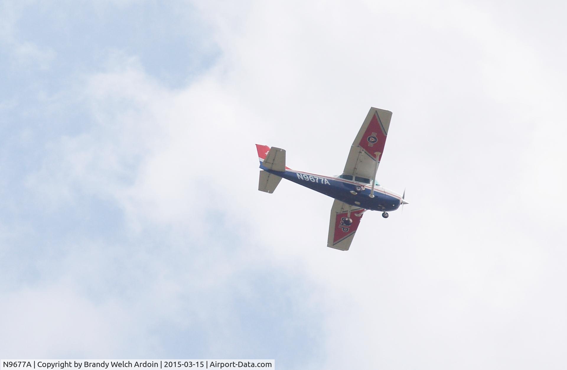 N9677A, 1984 Cessna 172P C/N 17276201, photo taken from home