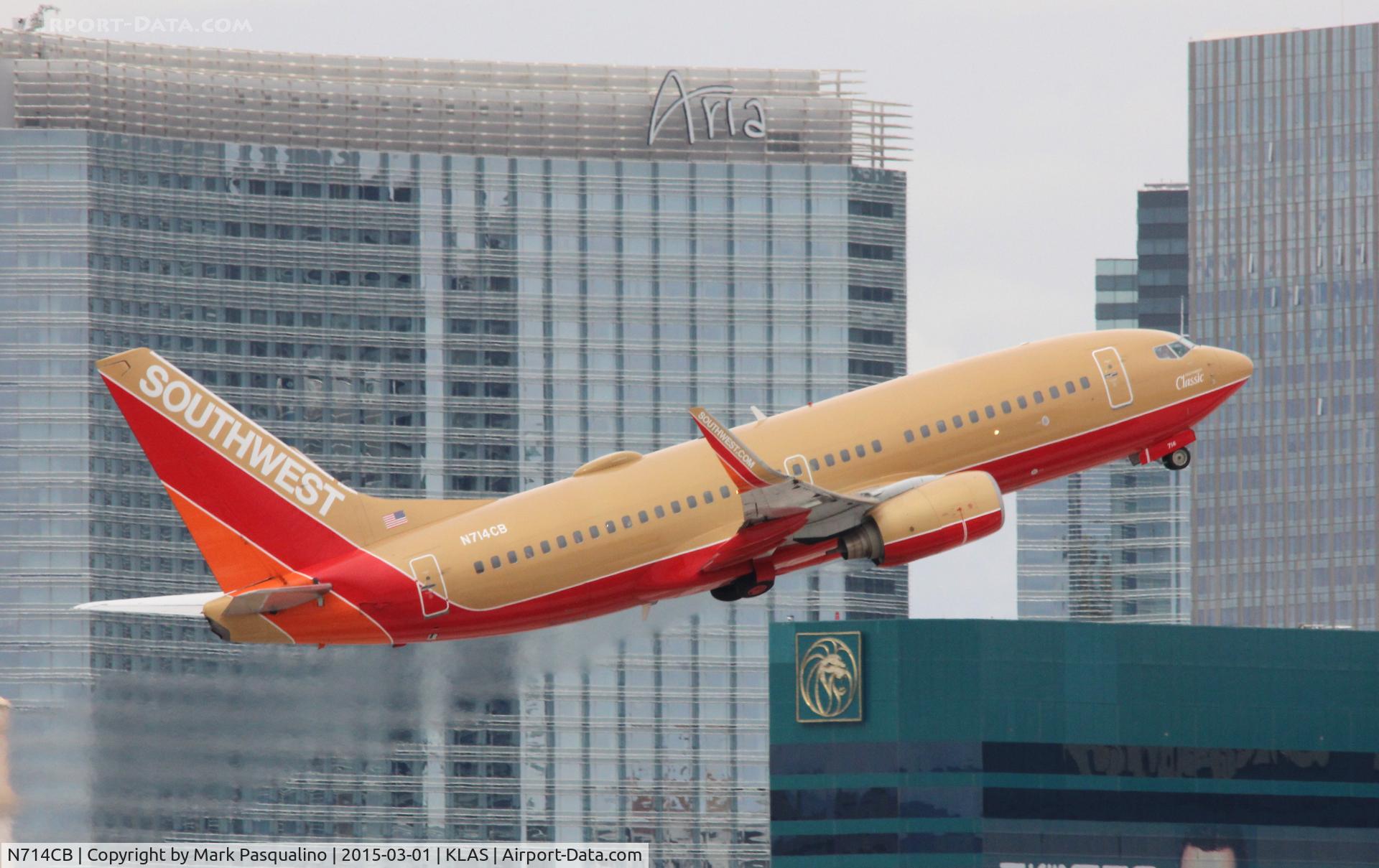 N714CB, 1998 Boeing 737-7H4 C/N 27848, Boeing 737-700