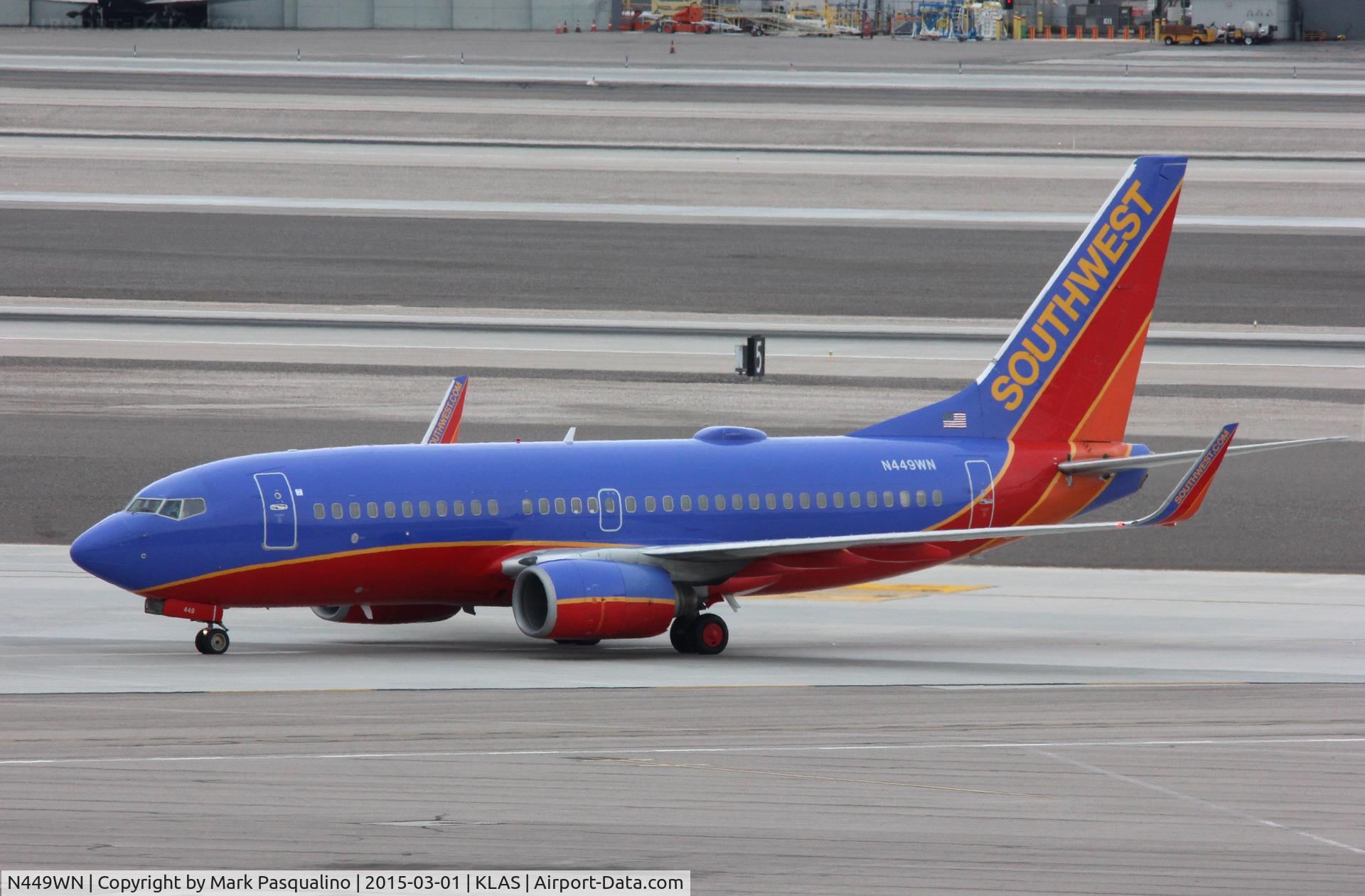 N449WN, 2003 Boeing 737-7H4 C/N 32469, Boeing 737-700