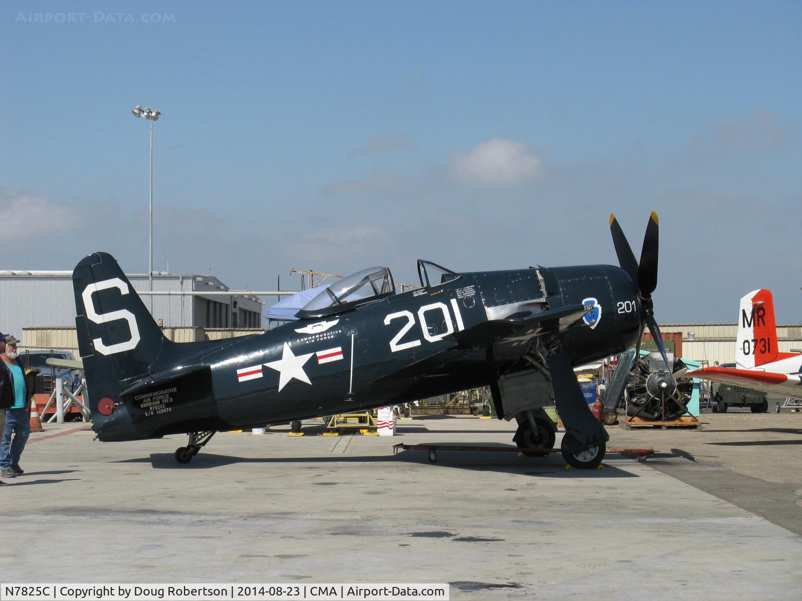 N7825C, 1948 Grumman F8F-2 (G58) Bearcat C/N D.1227, 1948 Grumman F8F-2 BEARCAT, P&W R-1820 Double Wasp 2,200 Hp