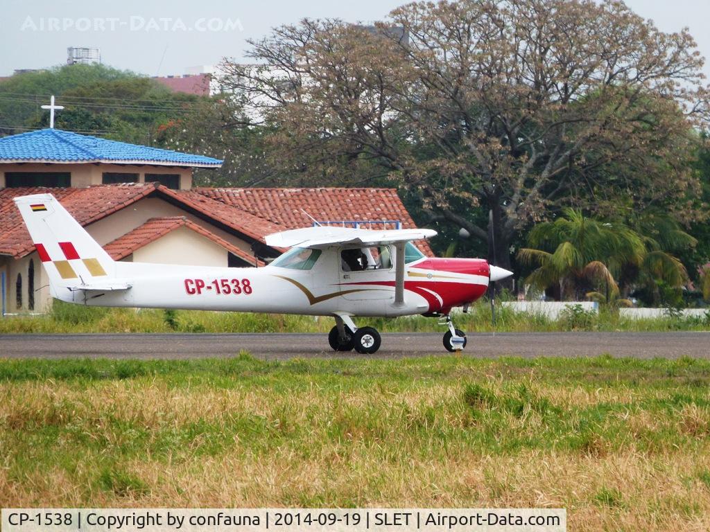 CP-1538, 1979 Cessna 152 C/N 15282788, Practicing take off and landing