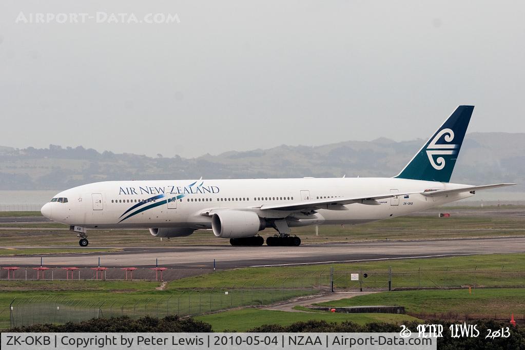 ZK-OKB, 2005 Boeing 777-219/ER C/N 34376, Air New Zealand Ltd., Auckland