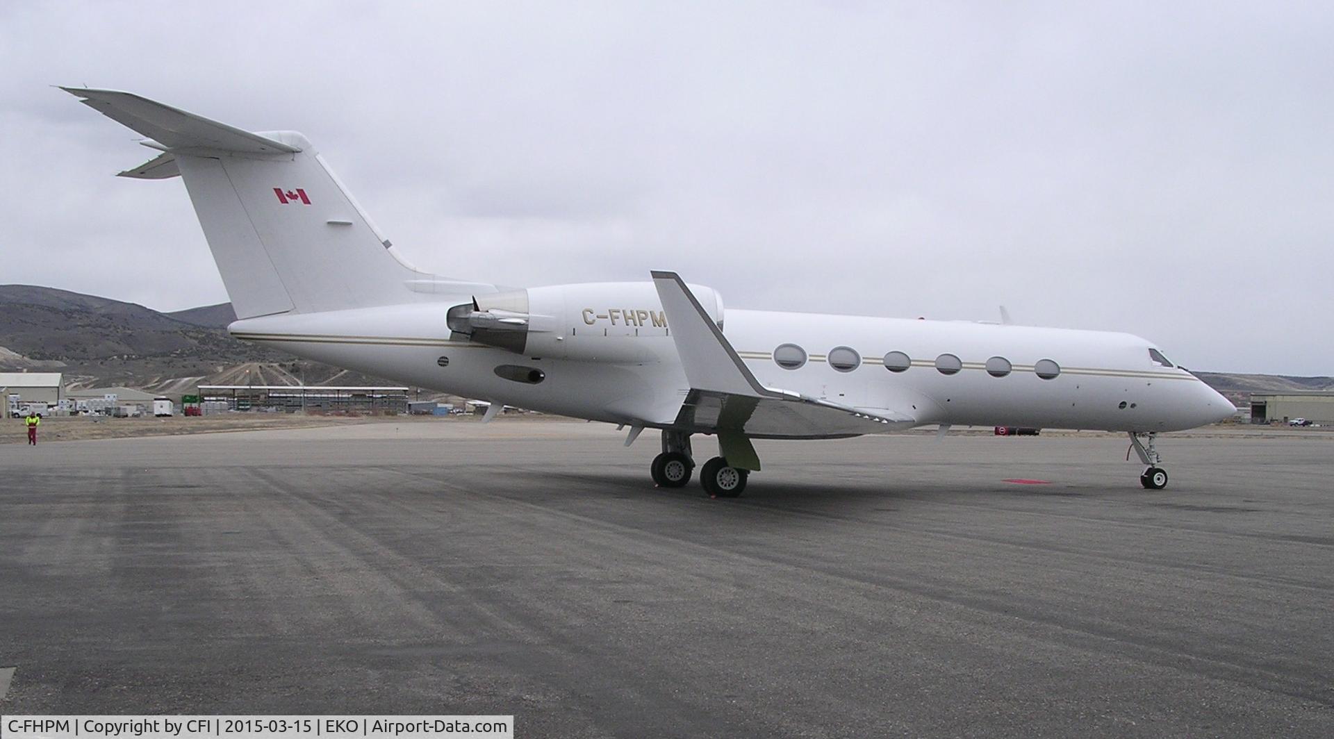 C-FHPM, 1989 Gulfstream Aerospace G-IV C/N 1103, Barrick Goldstrike corporate