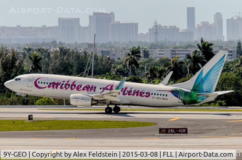 9Y-GEO, 1999 Boeing 737-8Q8 C/N 28225, Ft. Lauderdale