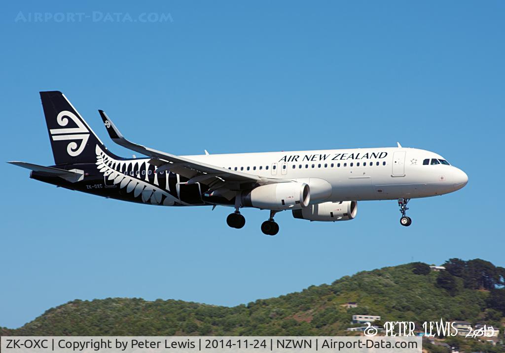 ZK-OXC, 2013 Airbus A320-232 C/N 5847, Air New Zealand Ltd., Auckland