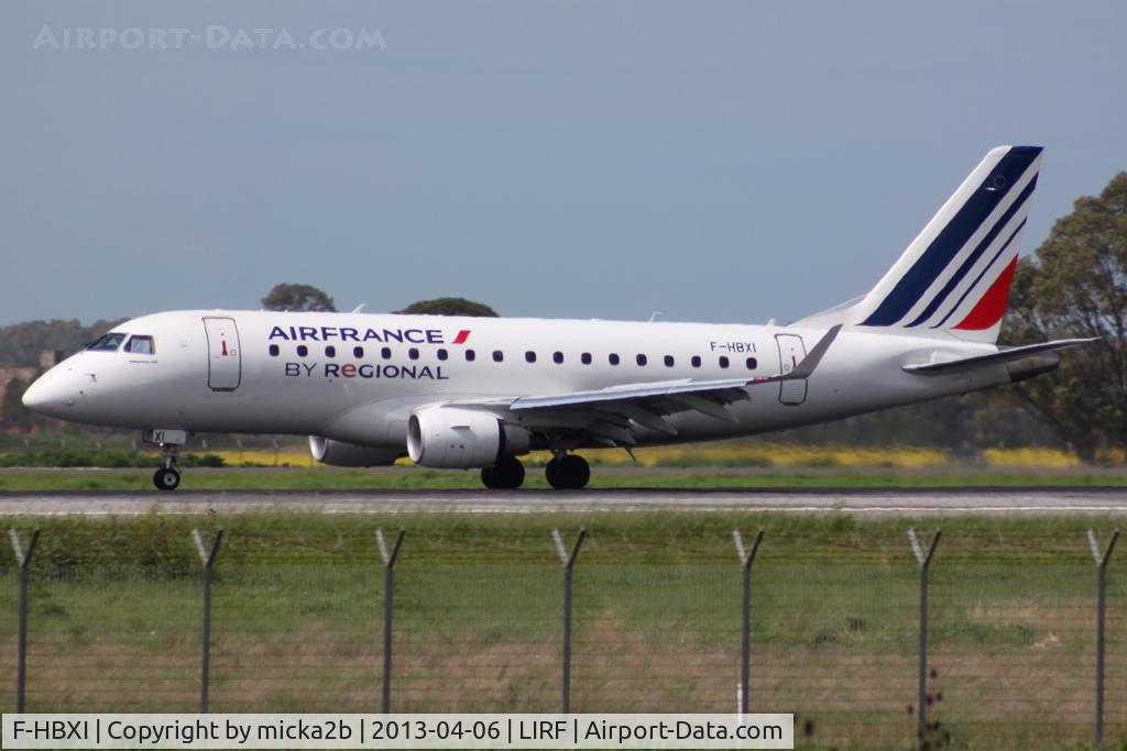 F-HBXI, 2010 Embraer 170ST (ERJ-170-100ST) C/N 17000310, Landing