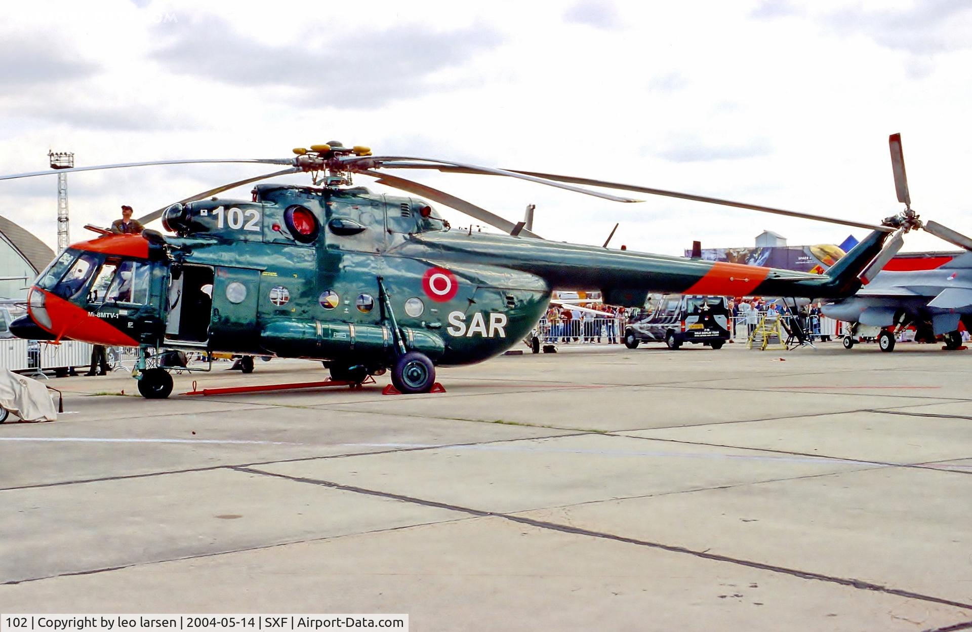 102, Mil Mi-17-1V Hip-H C/N 95062, Berlin Air Show 14.5.04