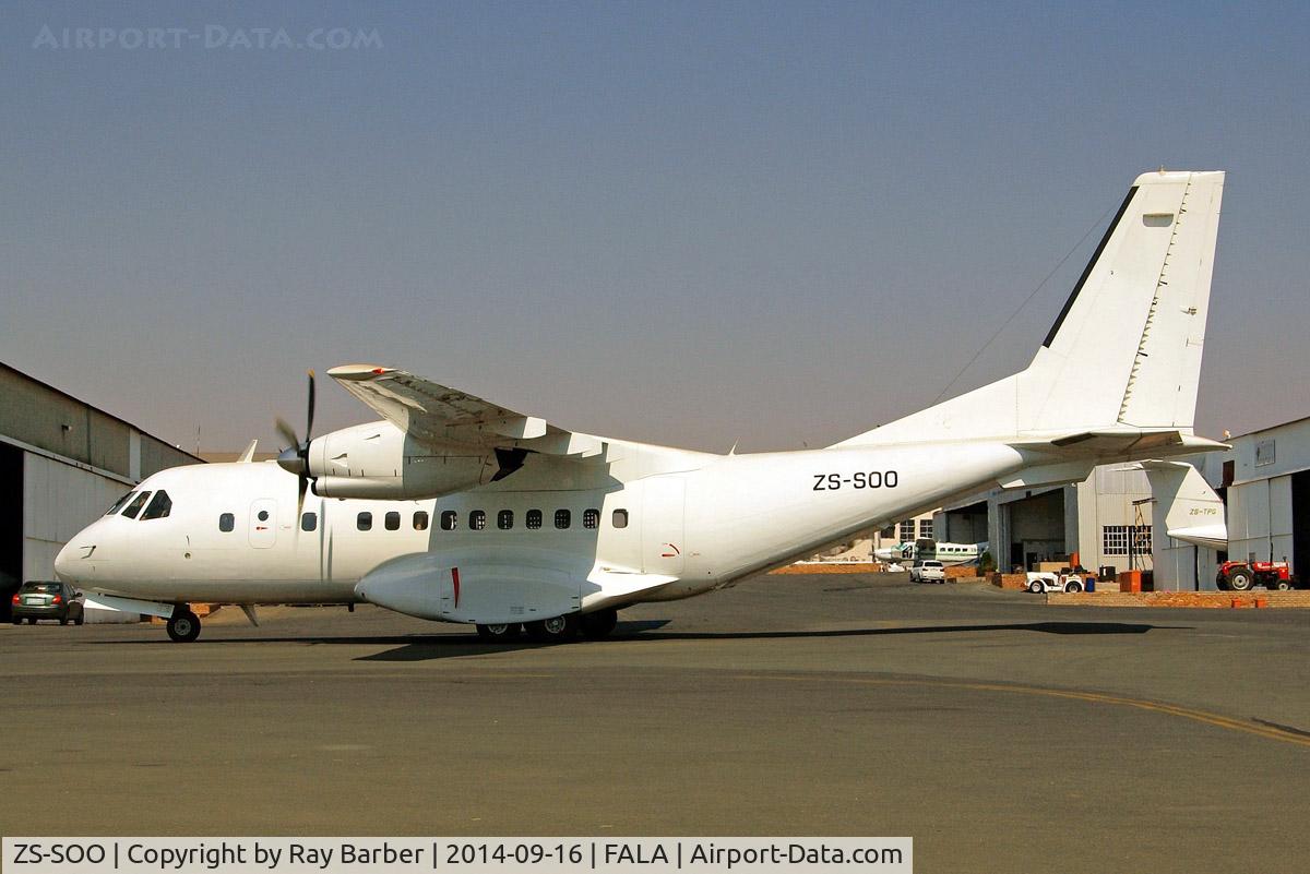 ZS-SOO, 1987 Airtech CN-235-10 C/N C008, CASA CN-235 100M [C008] Lanseria~ZS 16/09/2014