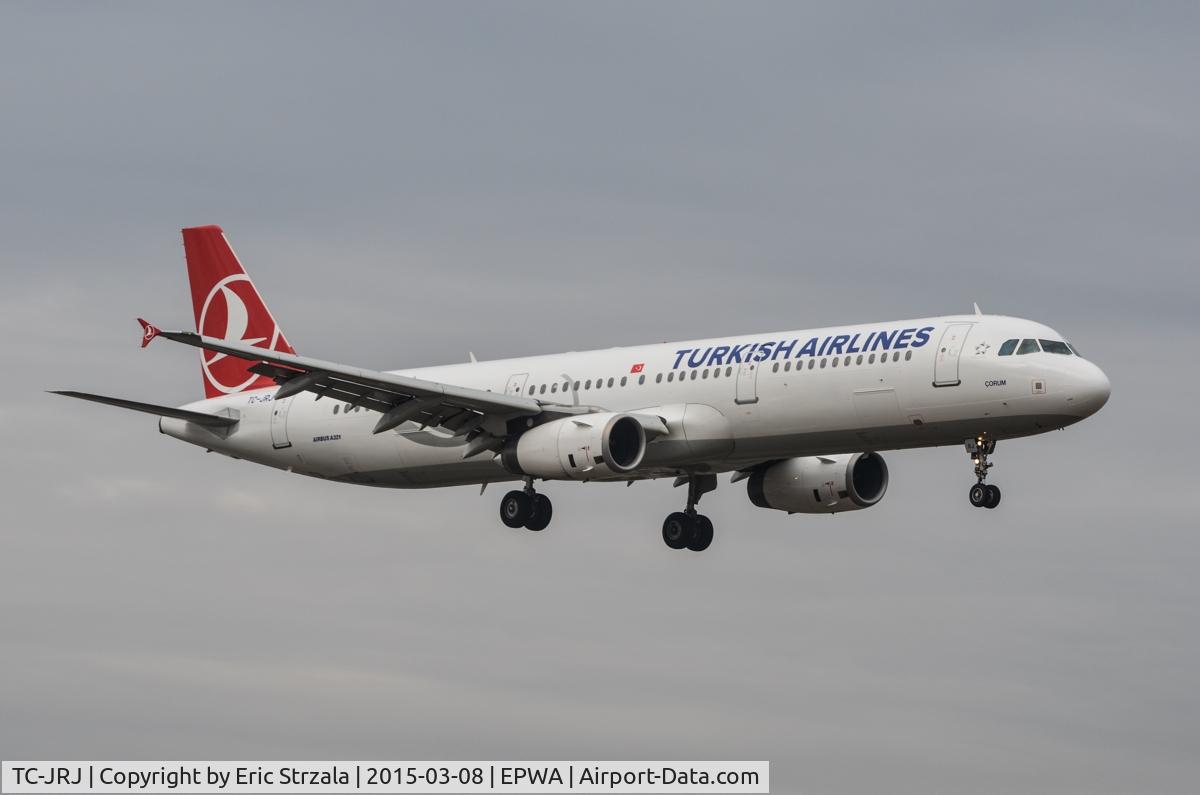 TC-JRJ, 2008 Airbus A321-231 C/N 3429, Landing on RWY 11.
