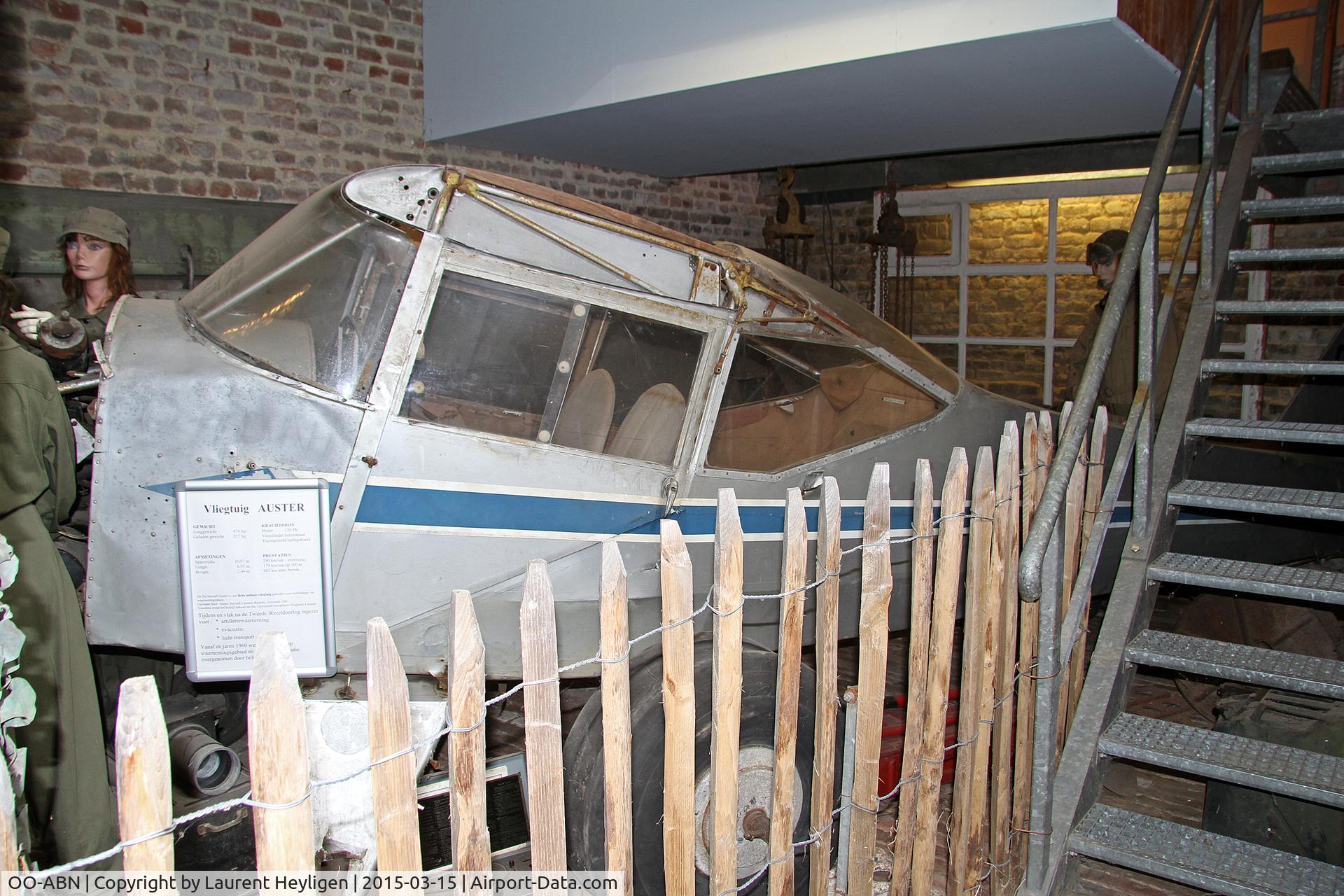 OO-ABN, Auster J-1 Autocrat C/N 2047, Currently preserved in Borlo (Belgium)