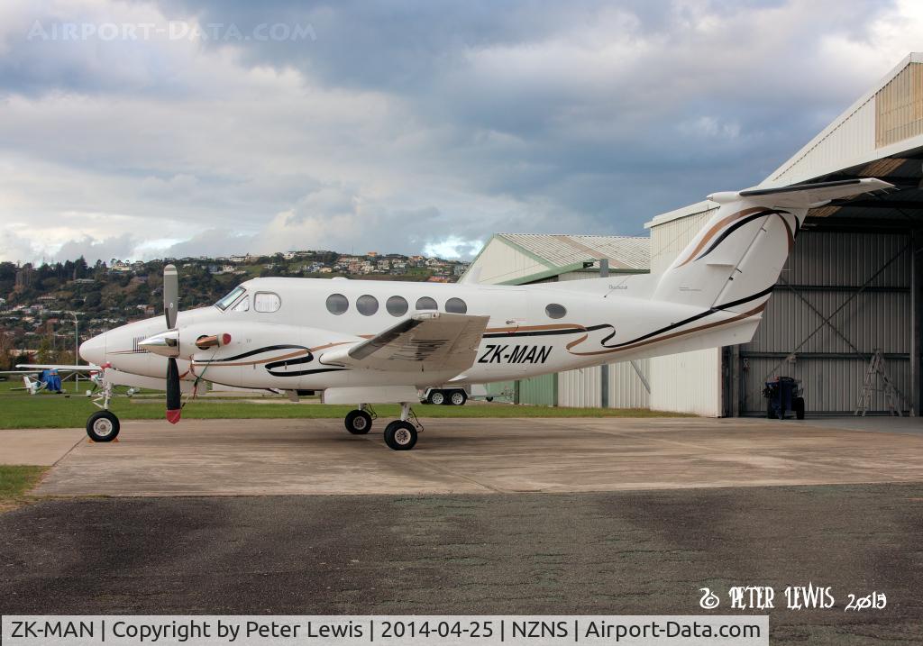 ZK-MAN, 1990 Beech B200 Super King Air King Air C/N BB-1366, Tasman Helicopters Above and Beyond Ltd., Motueka