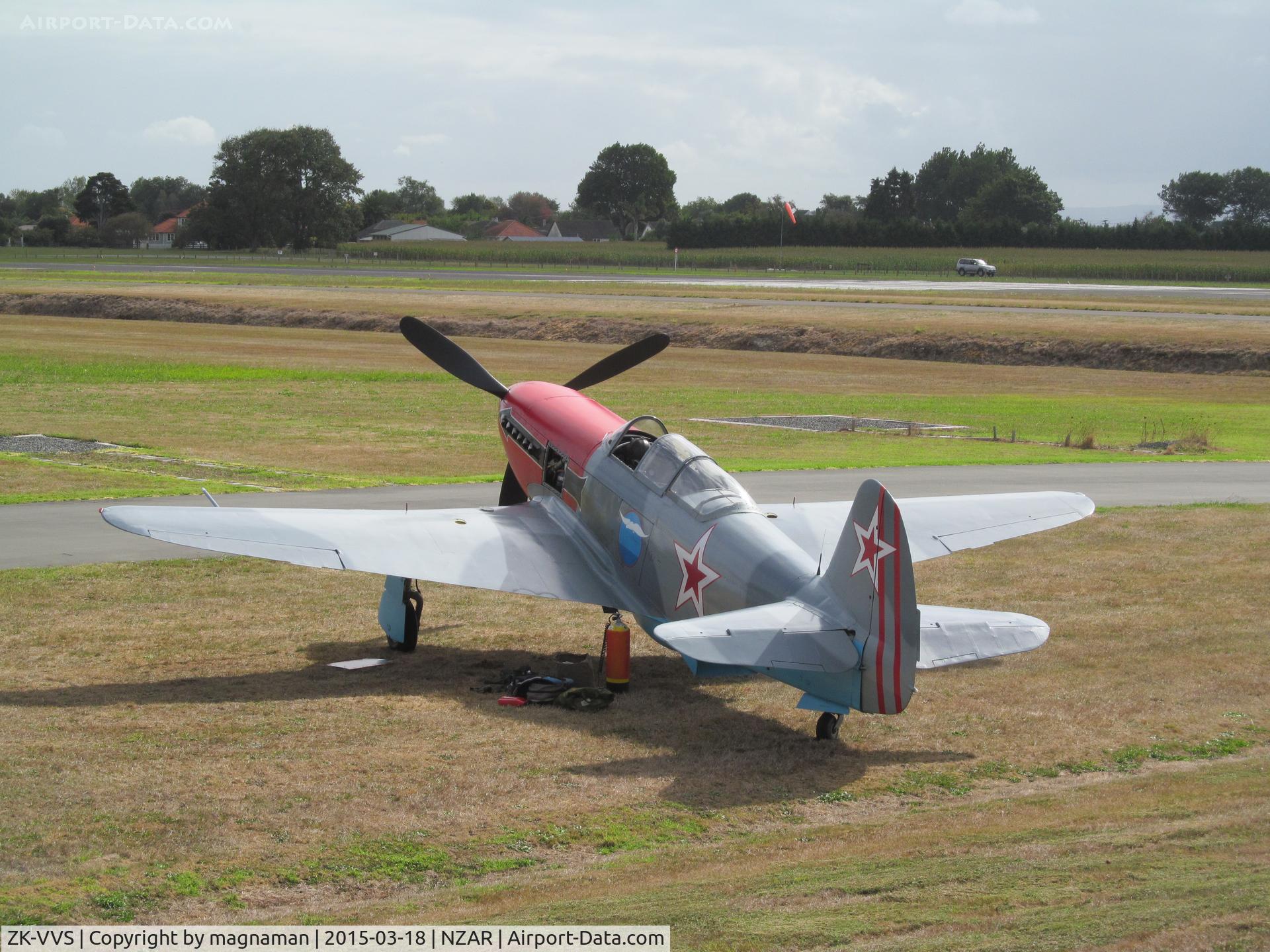 ZK-VVS, Yakovlev Yak-3M C/N 0470106, Spookily like a spitfire at first glance
