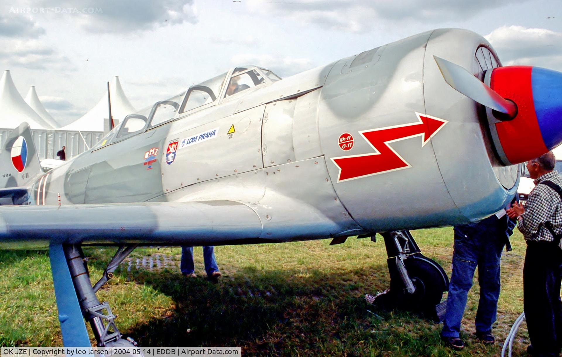 OK-JZE, Yakovlev Yak 11 C/N 171511, rlin Air Show 14.5.04
