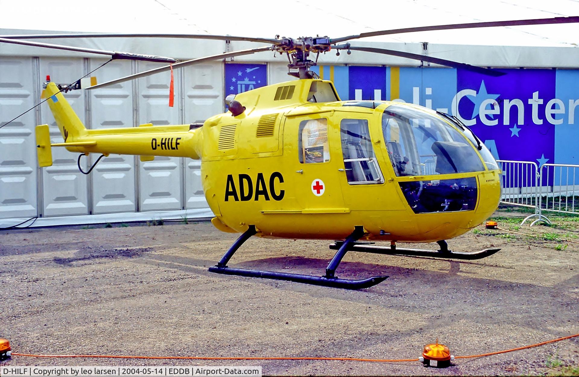 D-HILF, MBB Bo-105S C/N S-868, Berlin Air Show 14.5.04