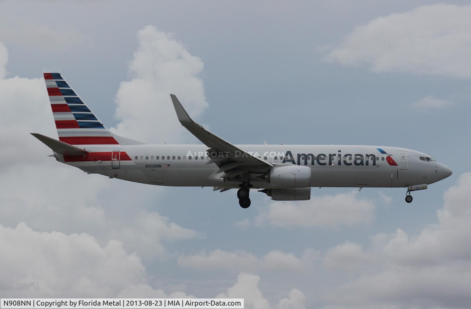 N908NN, 2012 Boeing 737-823 C/N 31157, American