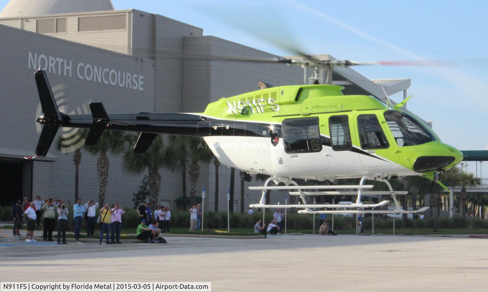 N911FS, 2000 Bell 407 C/N 53424, Bell 407 at Heliexpo Orlando
