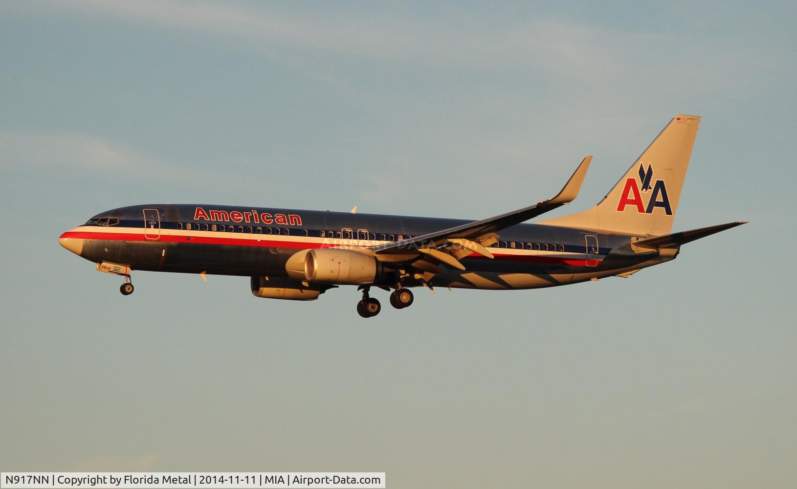 N917NN, 2013 Boeing 737-823 C/N 29572, American