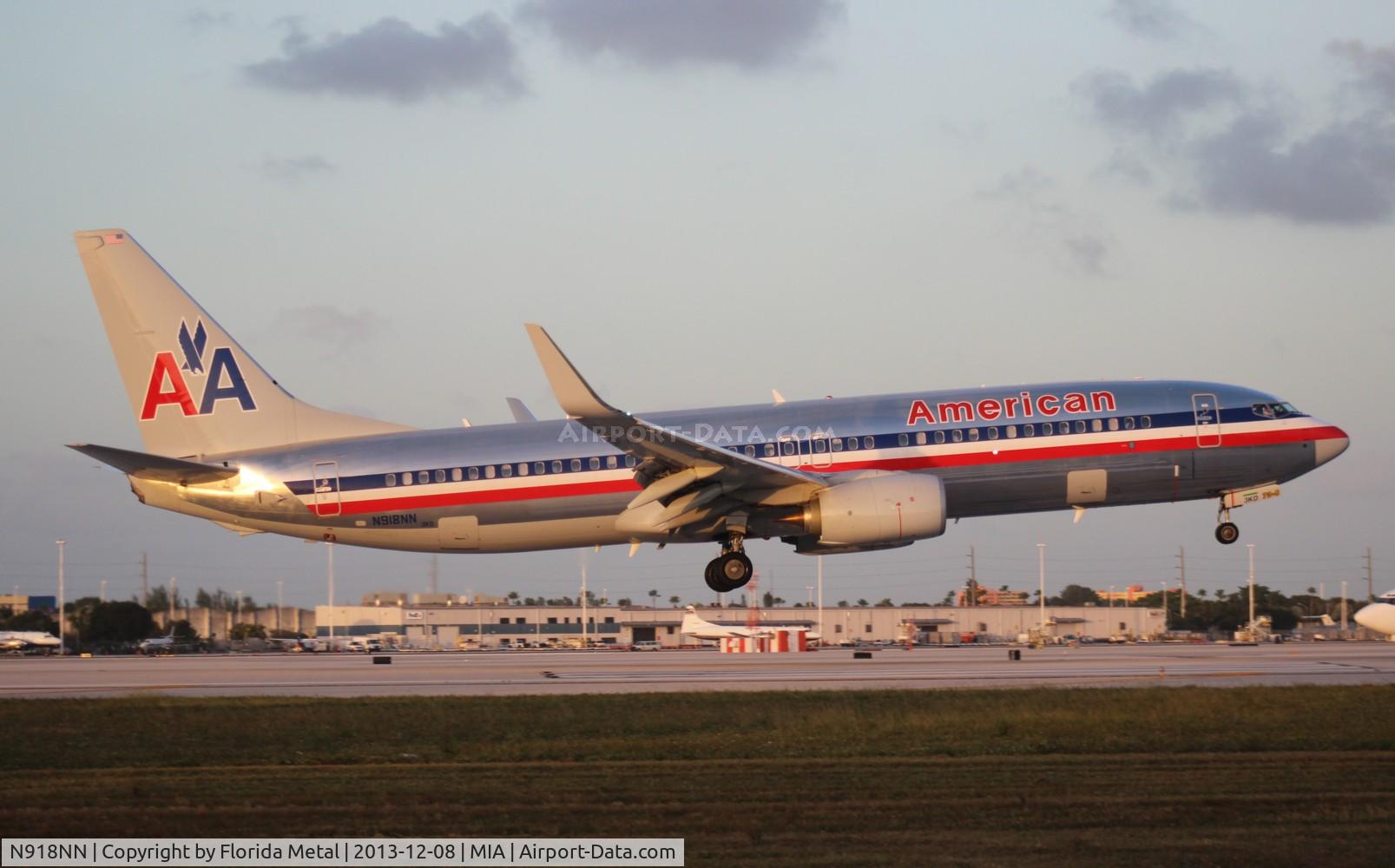 N918NN, 2013 Boeing 737-823 C/N 33228, American