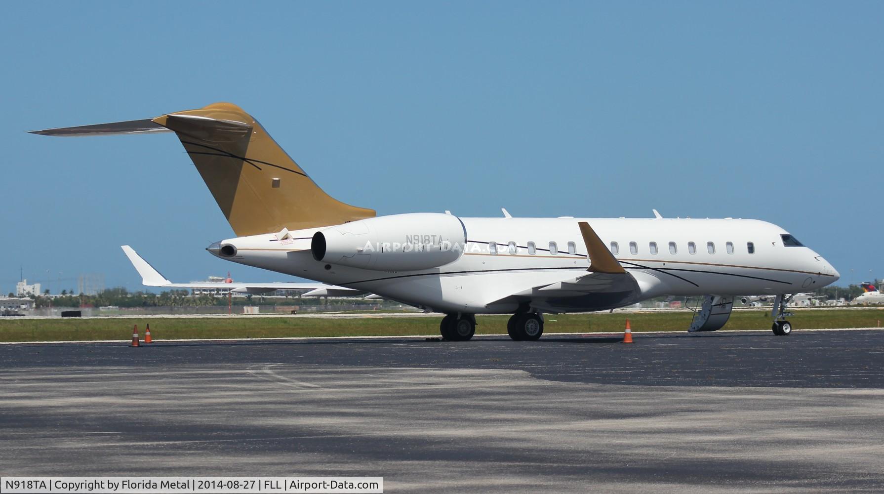 N918TA, 2011 Bombardier BD-700-1A11 Global 5000 C/N 9465, Global 5000