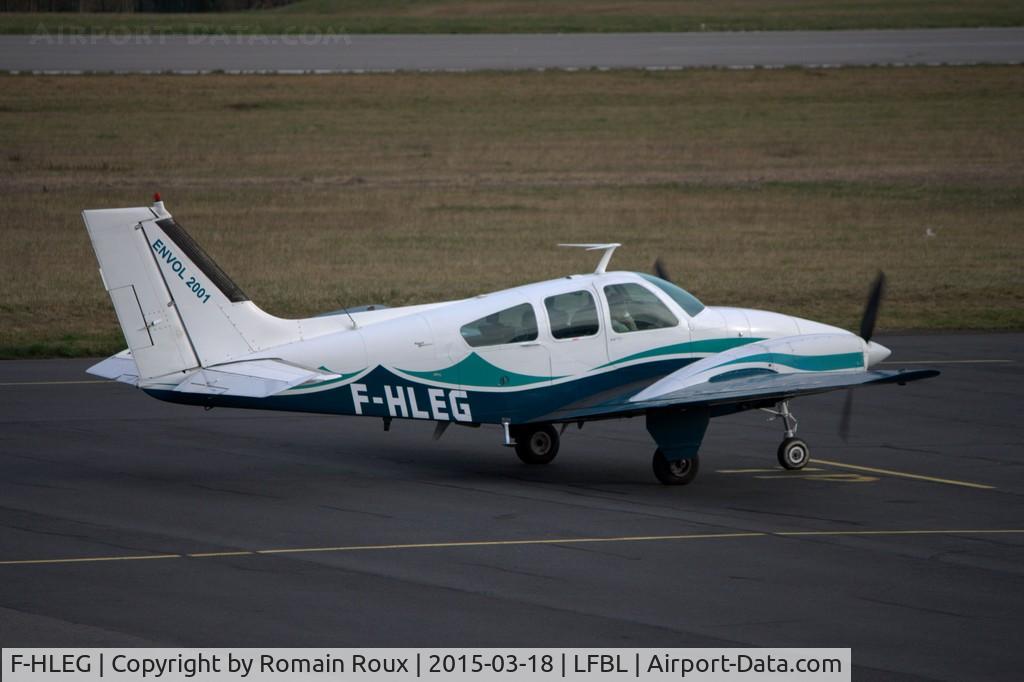 F-HLEG, 1969 Beech 95-B55 Baron Baron C/N TC-1272, Parked