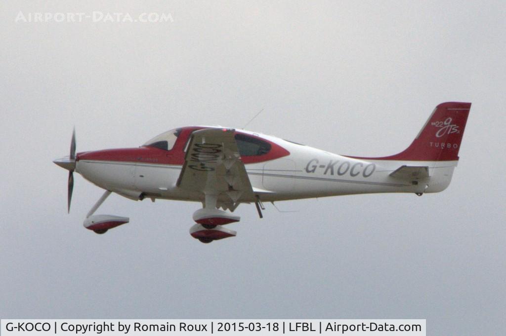 G-KOCO, 2009 Cirrus SR22 GTS Turbo C/N 3447, Depart