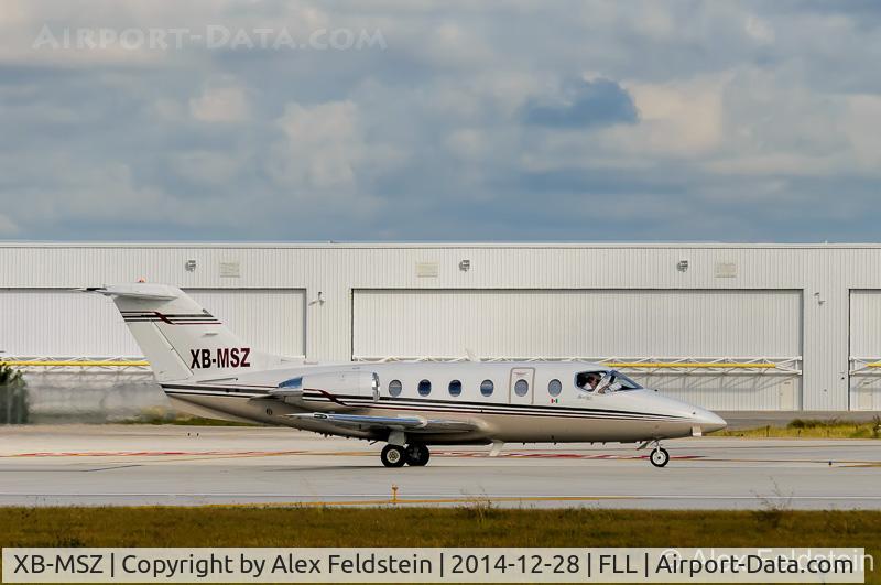 XB-MSZ, Beechcraft 400A Beechjet C/N RK-247, Ft. Lauderdale