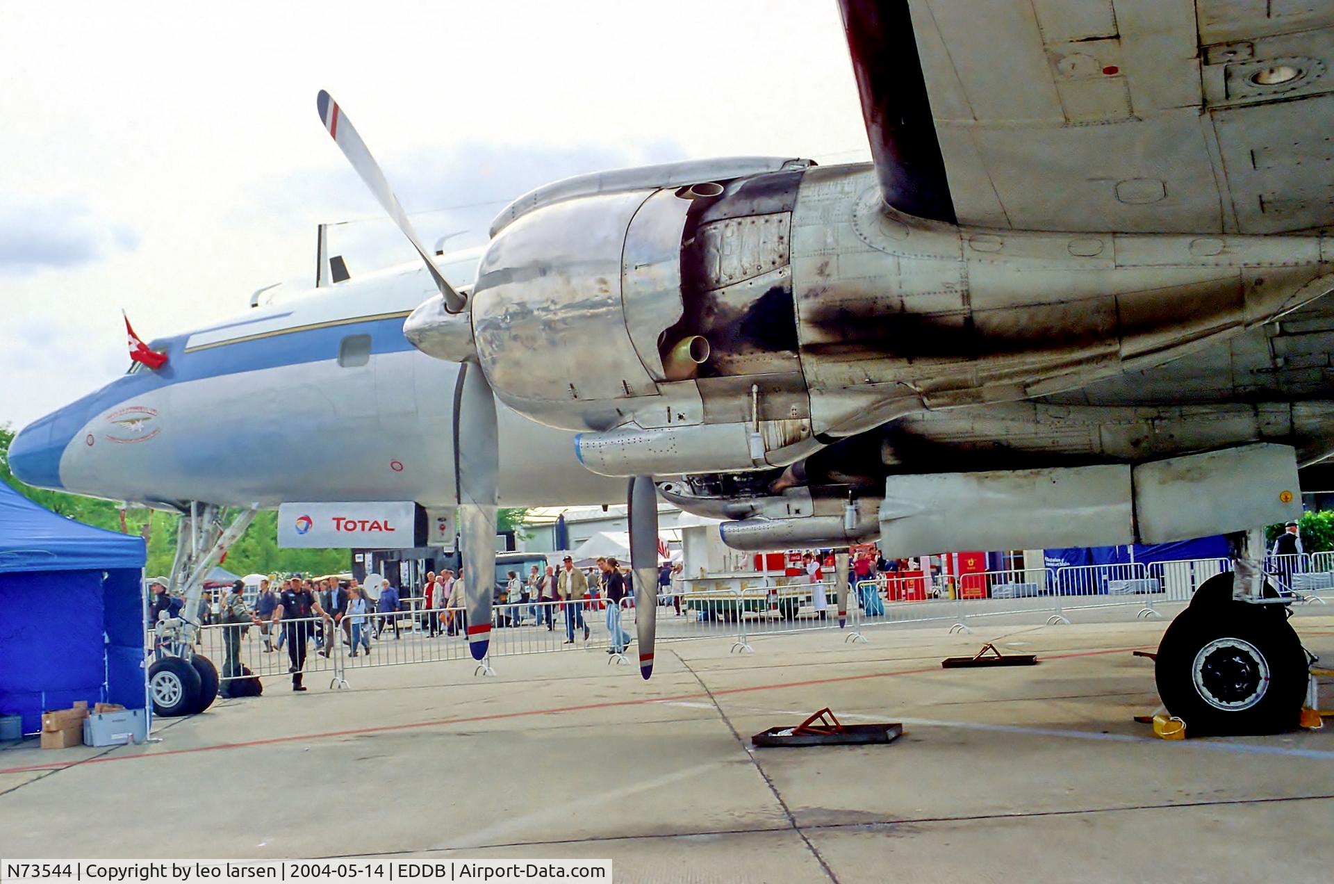N73544, 1955 Lockheed C-121C Super Constellation (L-1049F) C/N 1049F-4175, Berlin Air Show 14.5.04