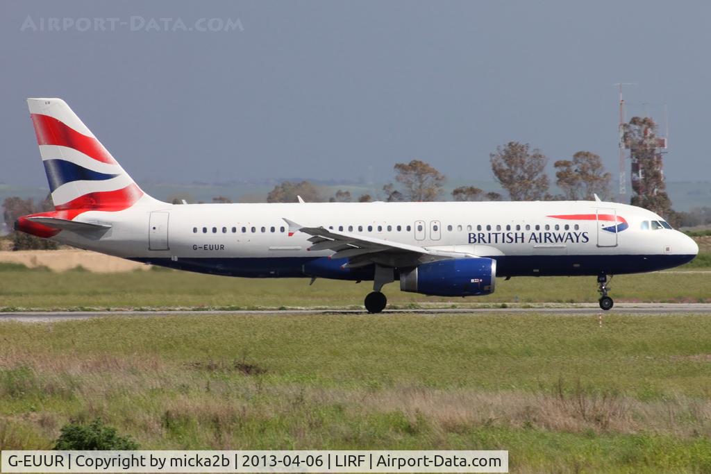 G-EUUR, 2003 Airbus A320-232 C/N 2040, Taxiing