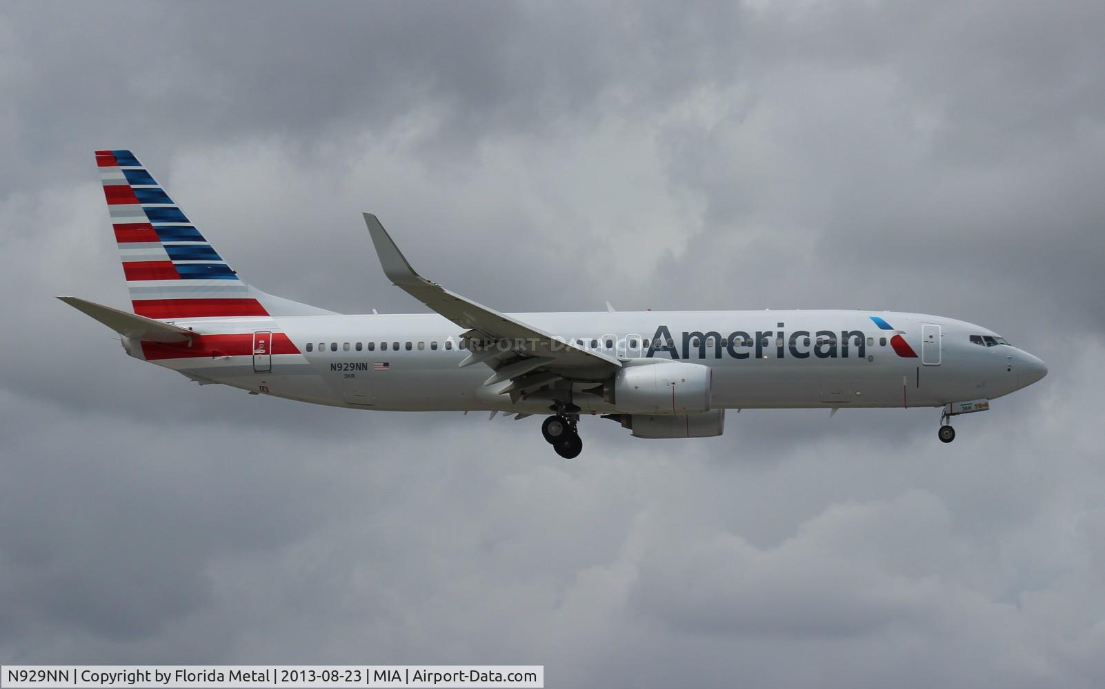 N929NN, 2012 Boeing 737-823 C/N 33322, American