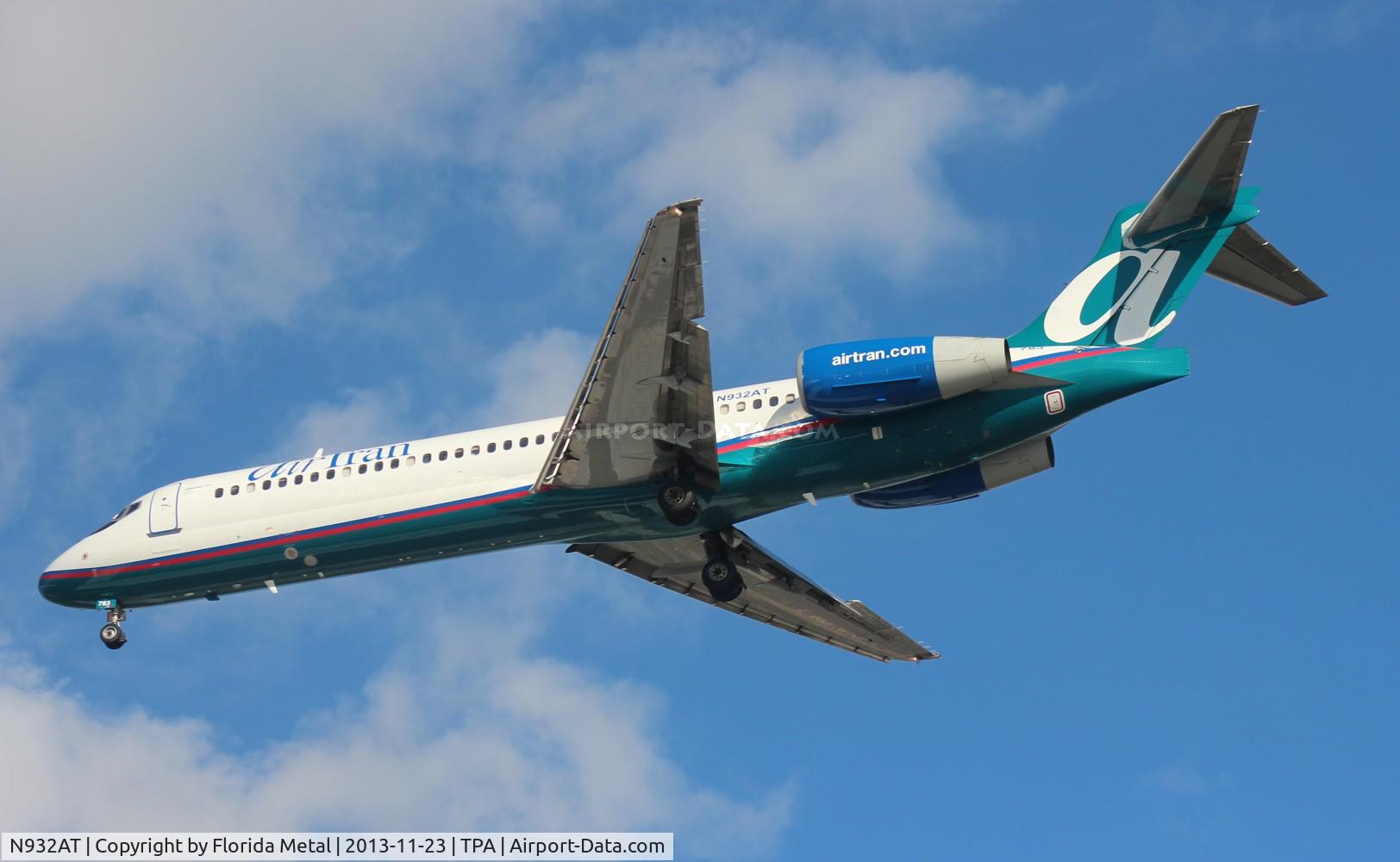 N932AT, 2000 Boeing 717-200 C/N 55073, Air Tran