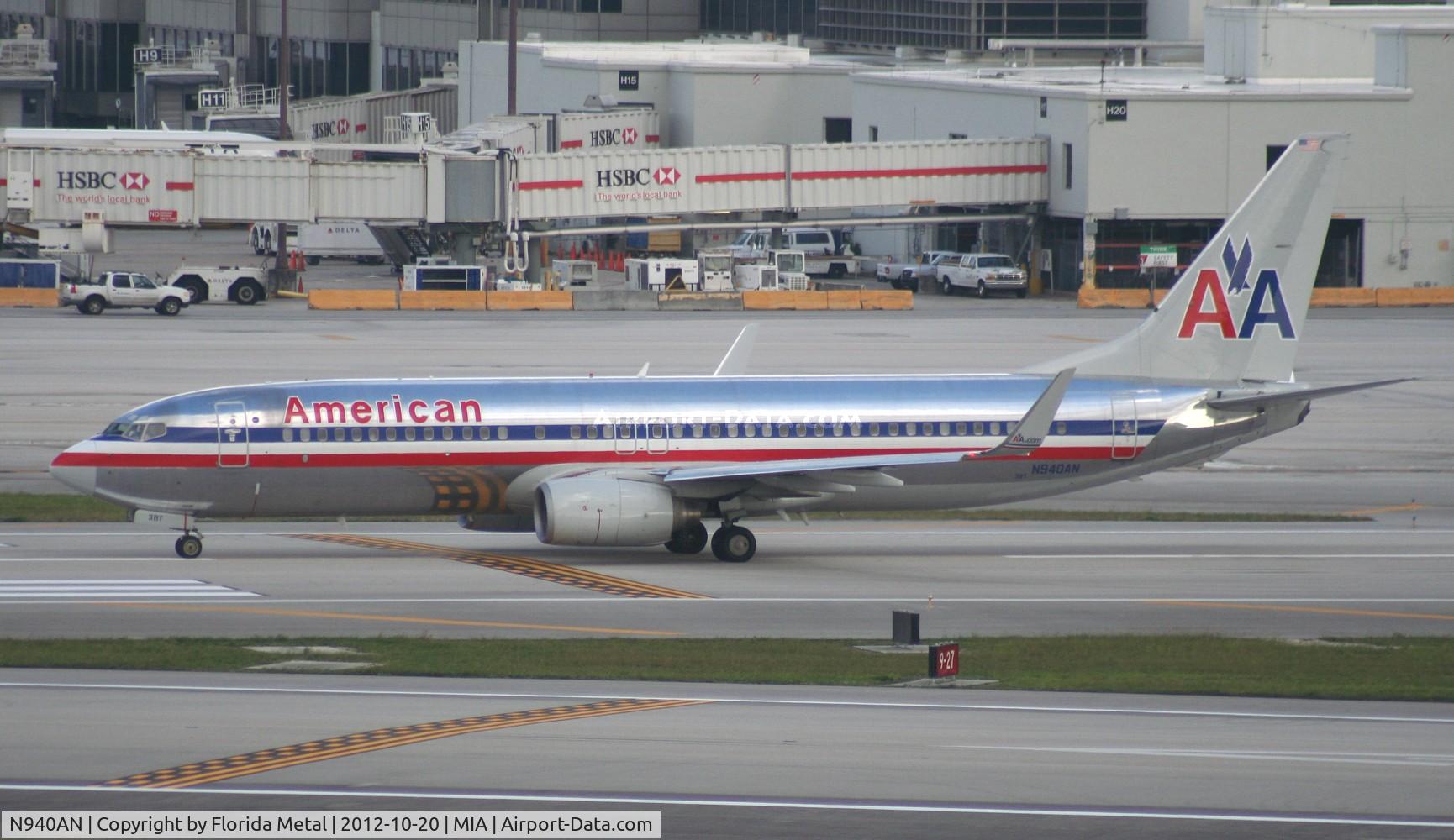N940AN, 2000 Boeing 737-823 C/N 30598, American