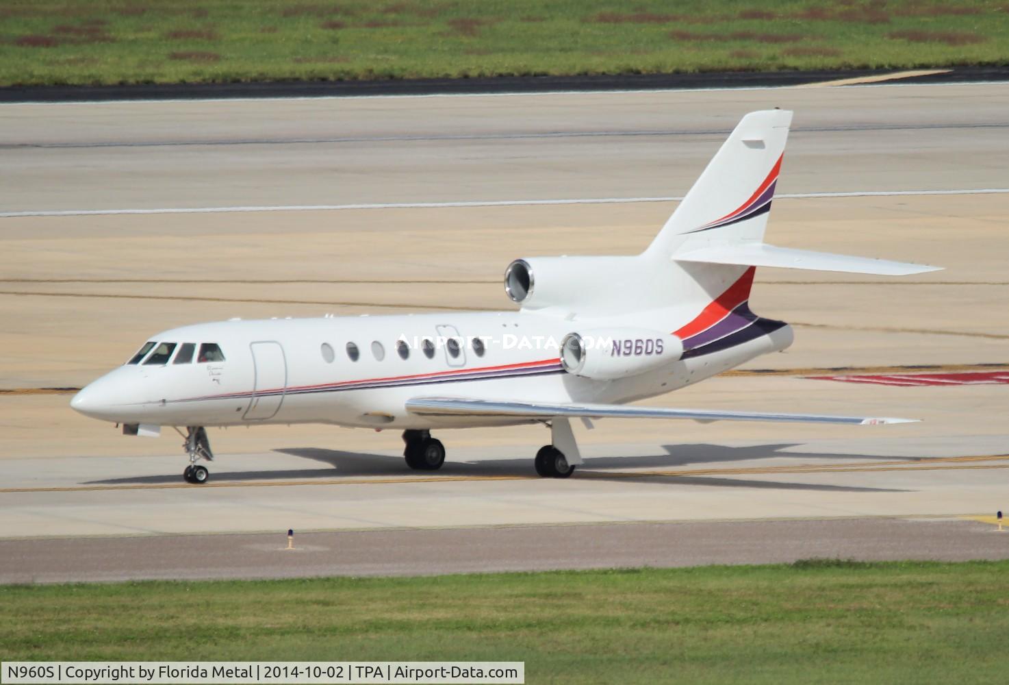 N960S, 1982 Dassault-Breguet Falcon 50 C/N 86, Falcon 50
