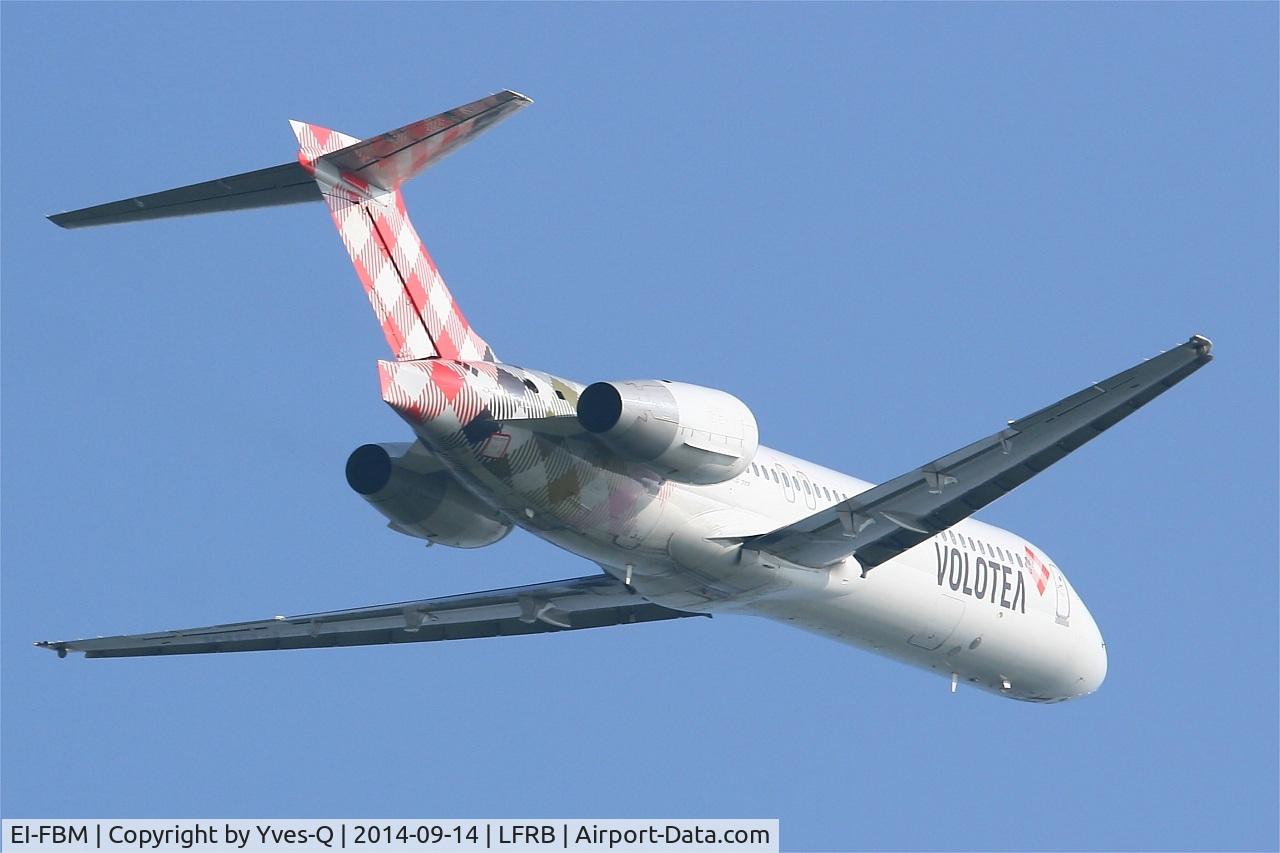 EI-FBM, 2005 Boeing 717-200 C/N 55192, Boeing 717-200, Take off Rwy 07R, Brest-Bretagne Airport (LFRB-BES)