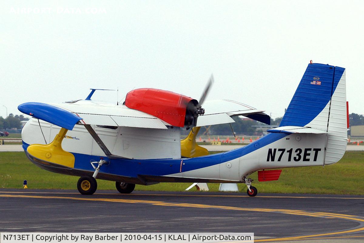 N713ET, 1947 Republic RC-3 Seabee C/N 765, Republic RC-3 Seabee [765] Lakeland-Linder~N 15/04/2010