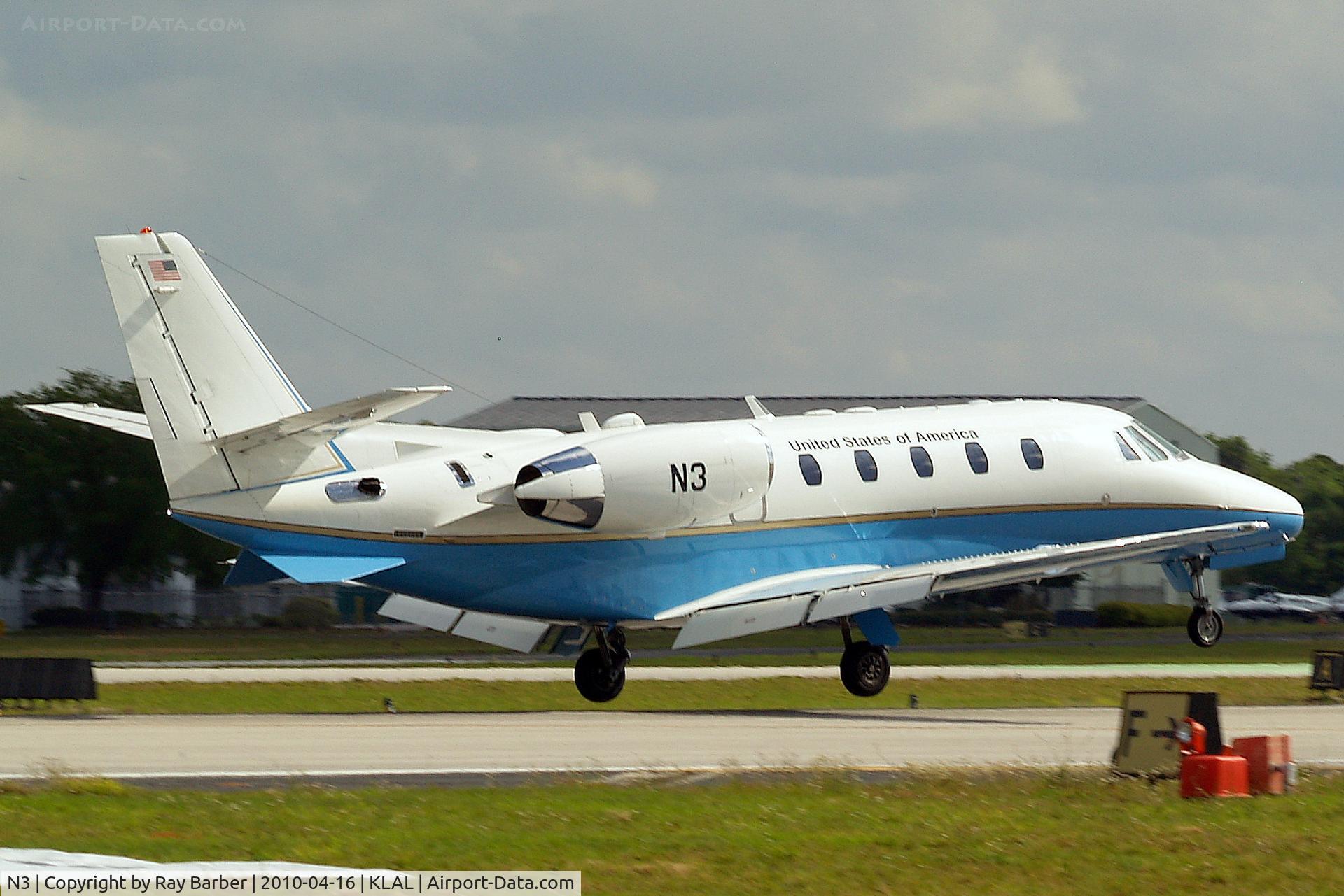 N3, 2003 Cessna 560XL Citation Excel C/N 560-5341, Cessna Citation Excel [560-5341] (FAA) Lakeland-Linder~N 16/04/2010