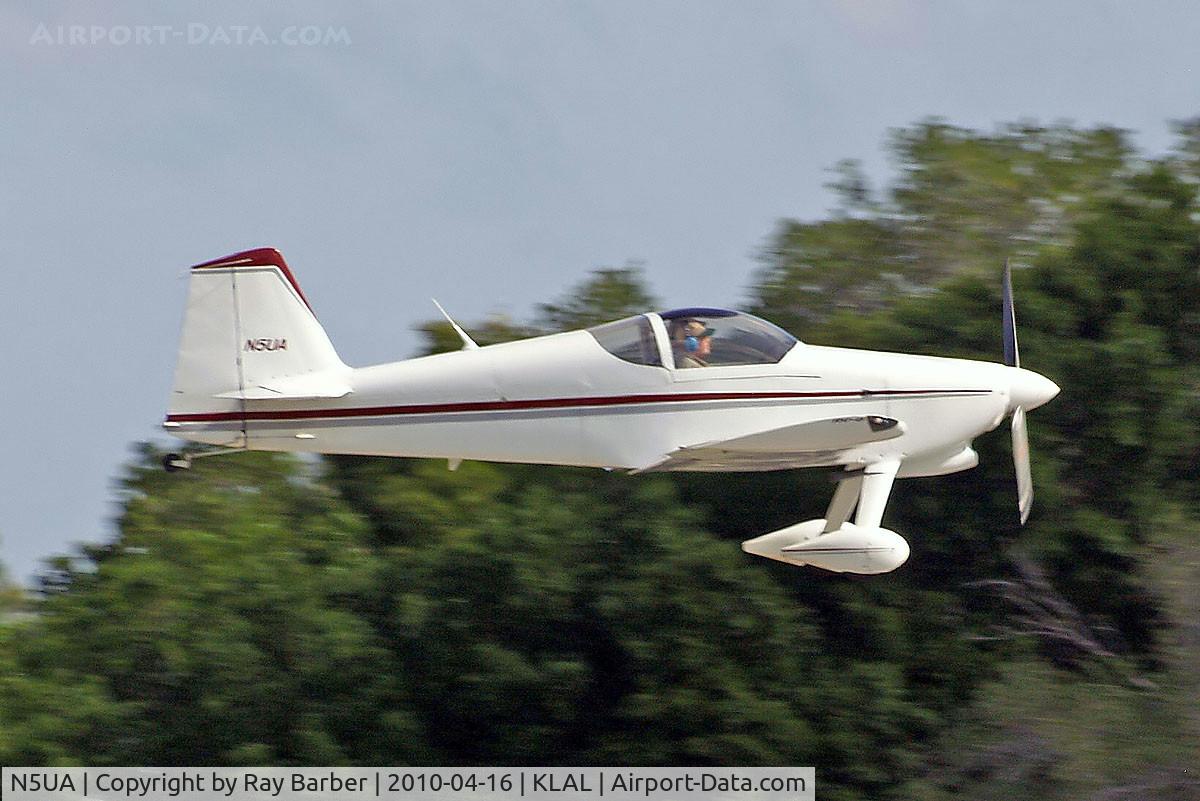 N5UA, 2001 Vans RV-6 C/N 25103, Van's RV-6 [25103] Lakeland-Linder~N 16/04/2010