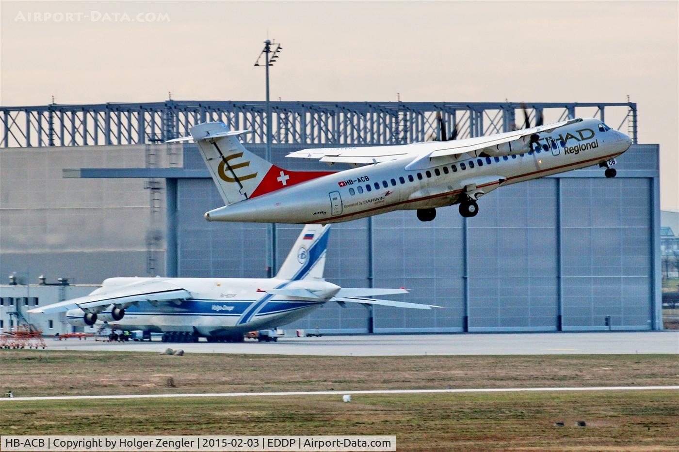 HB-ACB, 2001 ATR 72-212A (500) C/N 662, Outbound traffic for CDG....