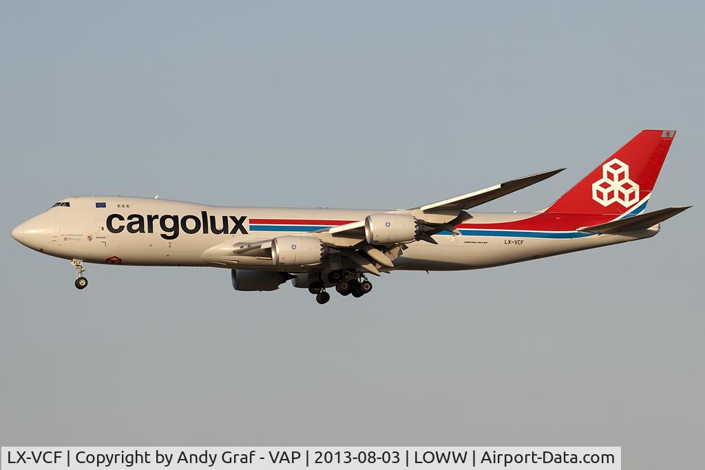 LX-VCF, 2012 Boeing 747-8R7F C/N 35811, Cargolux B747-8
