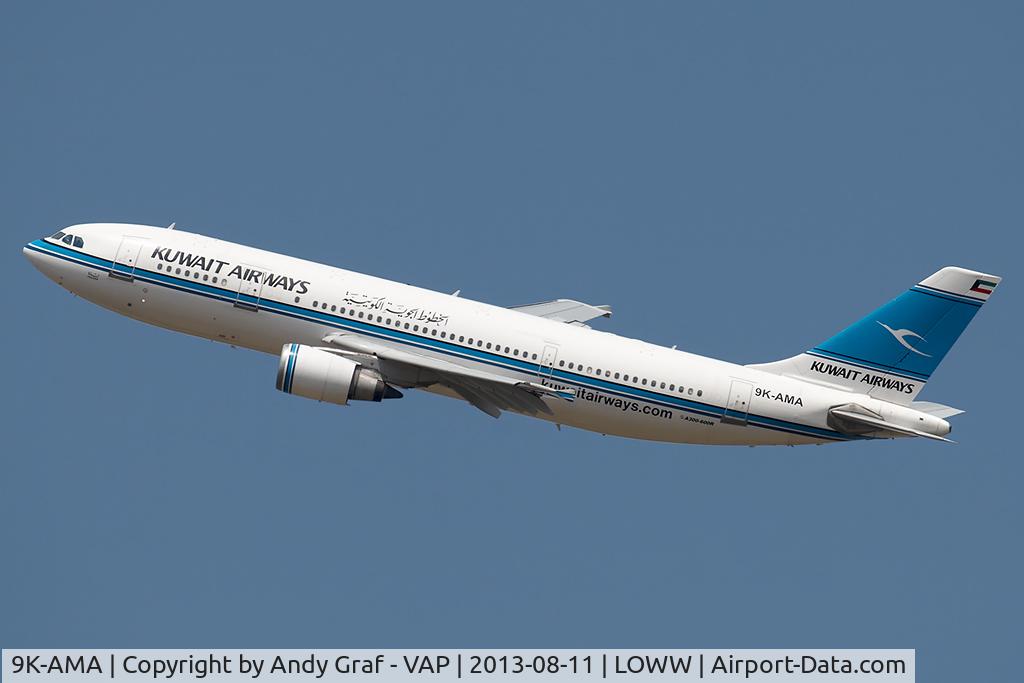 9K-AMA, 1993 Airbus A300B4-605R C/N 673, Kuwait Airways A300-600