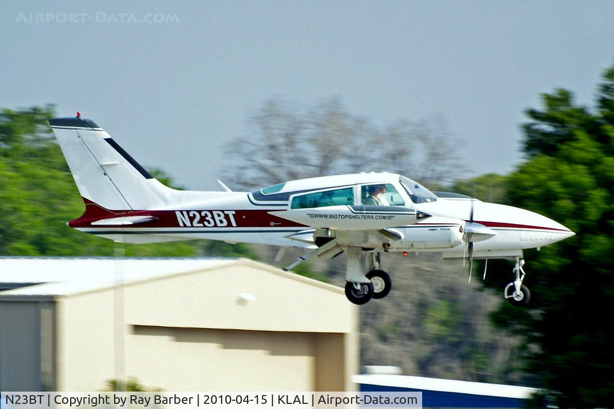 N23BT, 1978 Cessna T310R C/N 310R1303, Cessna T.310R [310R-1303] Lakeland-Linder~N 15/04/2010. Written off after ditching in the Pacific Ocean in 2011