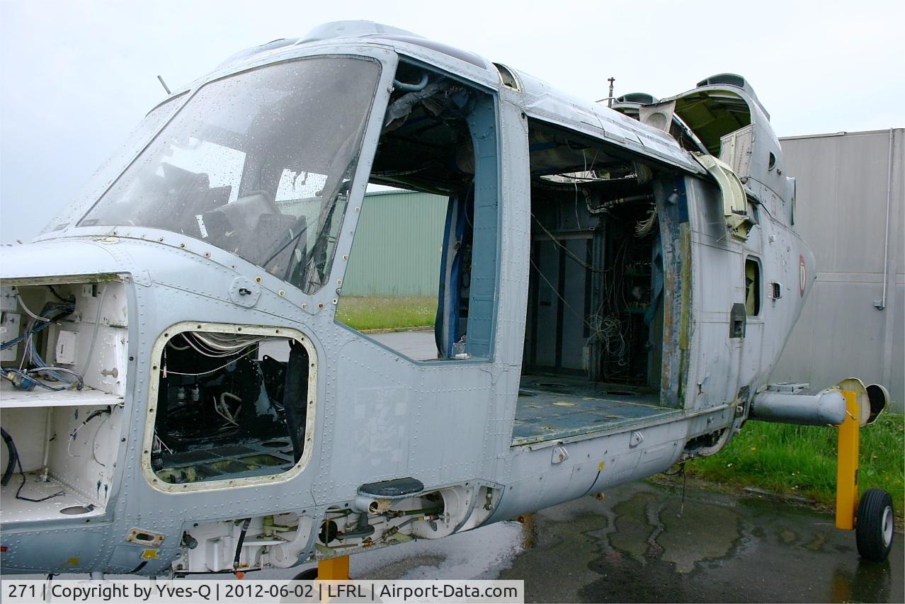 271, Westland Lynx HAS.2(FN) C/N 059, Westland Lynx HAS.2(FN), Lanvéoc-Poulmic Naval Air Base (LFRL)