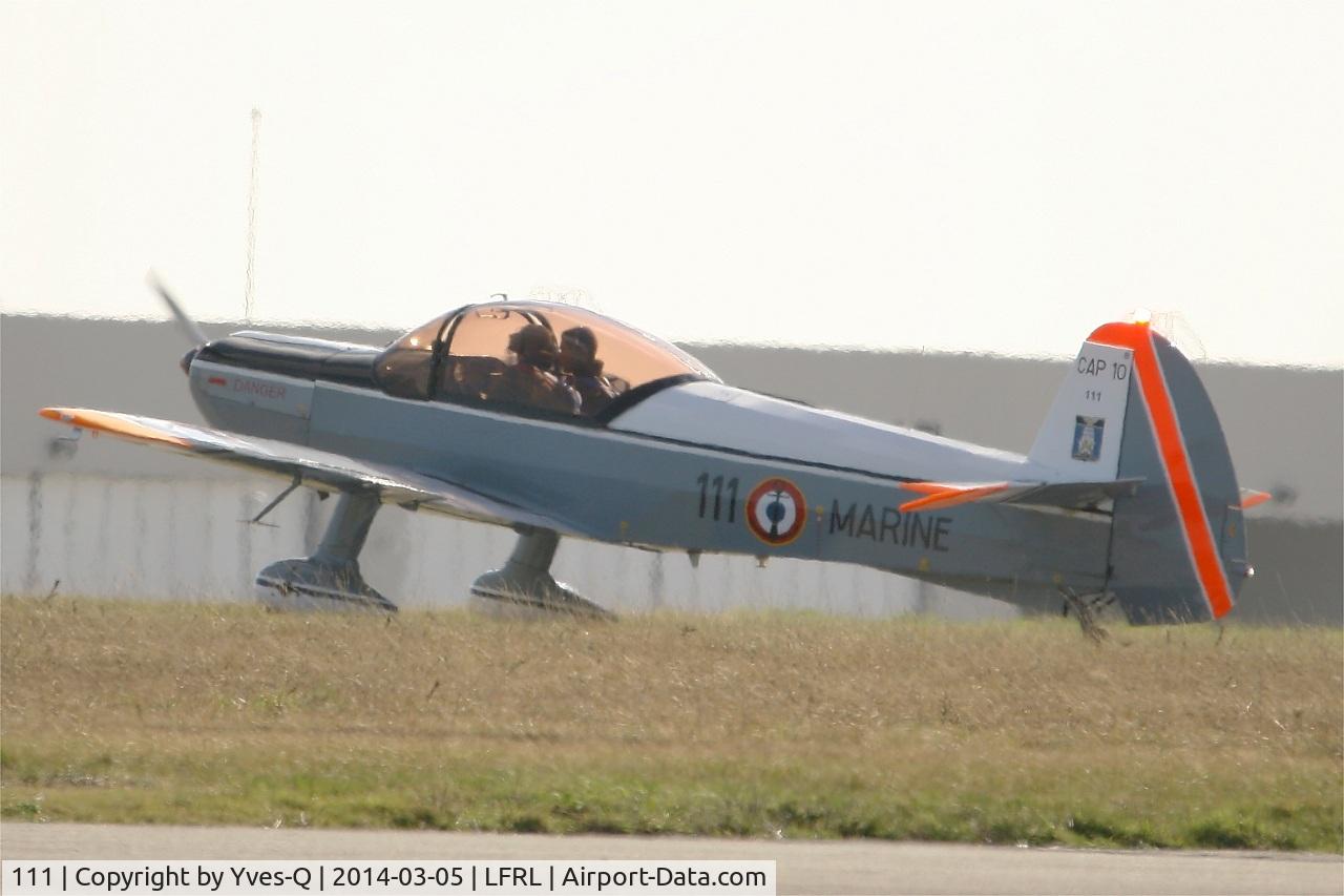 111, Mudry CAP-10B C/N 111, Mudry CAP-10B, Taxiing to parking area, Lanvéoc-Poulmic Naval Air Base (LFRL)