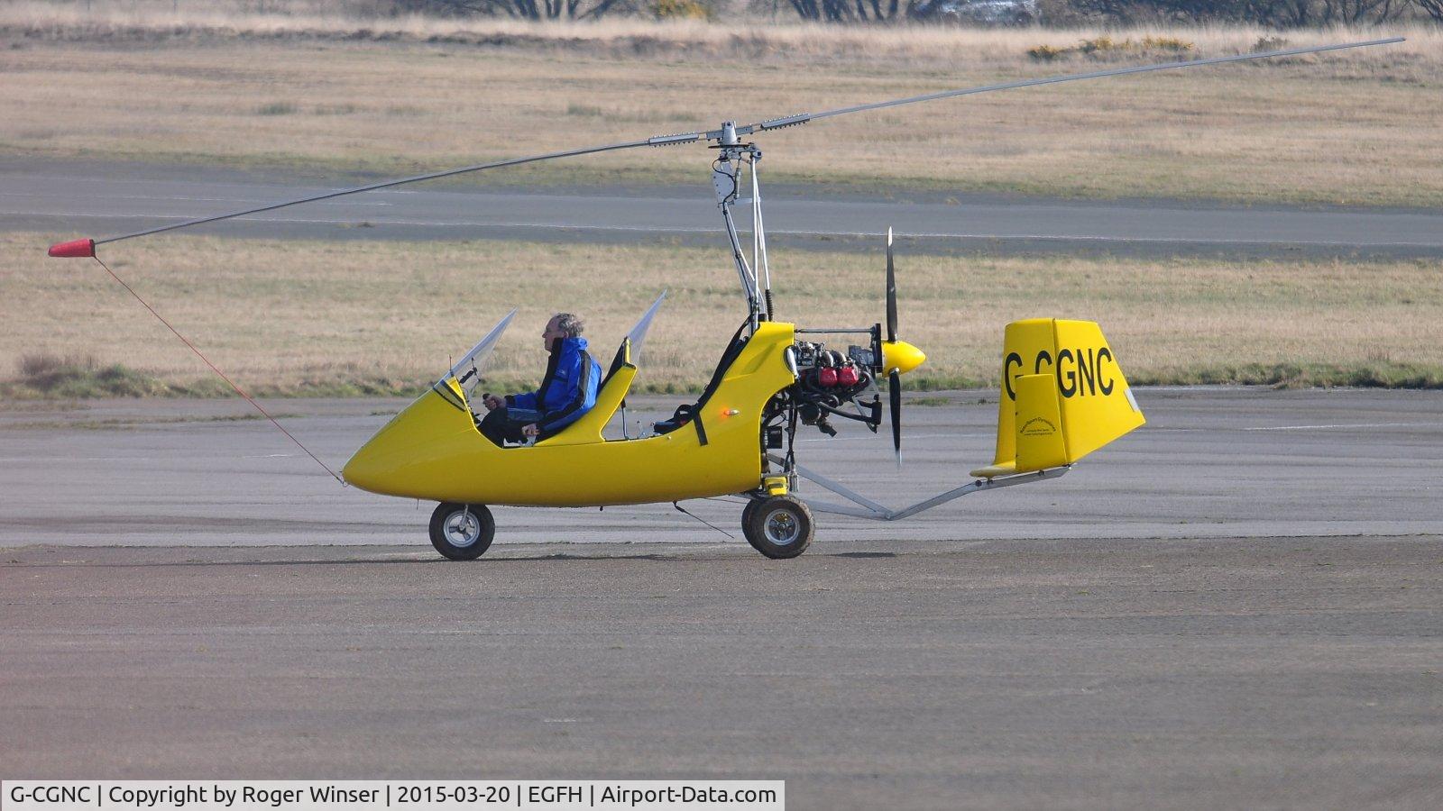 G-CGNC, 2010 Rotorsport UK MTOsport C/N RSUK/MTOS/035, Visiting gyrocopter.