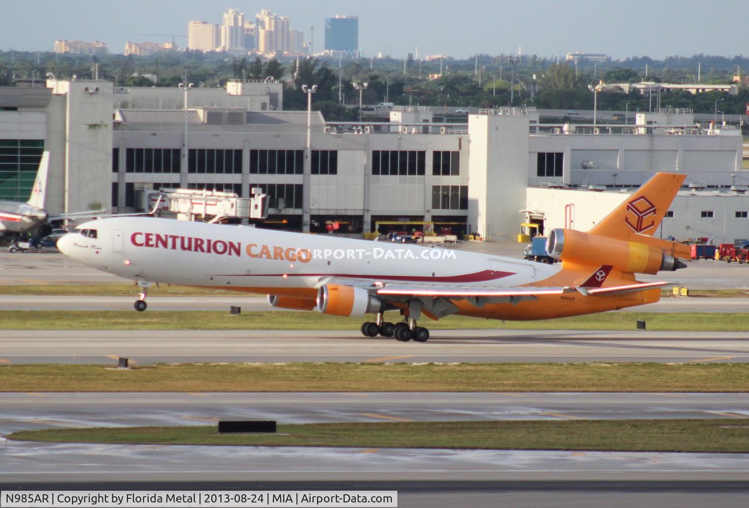 N985AR, 1992 McDonnell Douglas MD-11F C/N 48430, Centurion MD-11