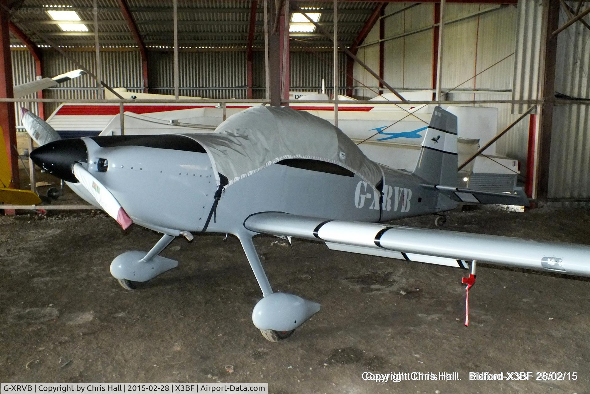 G-XRVB, 2008 Vans RV-8 C/N PFA 303-14190, at Bidford Airfield