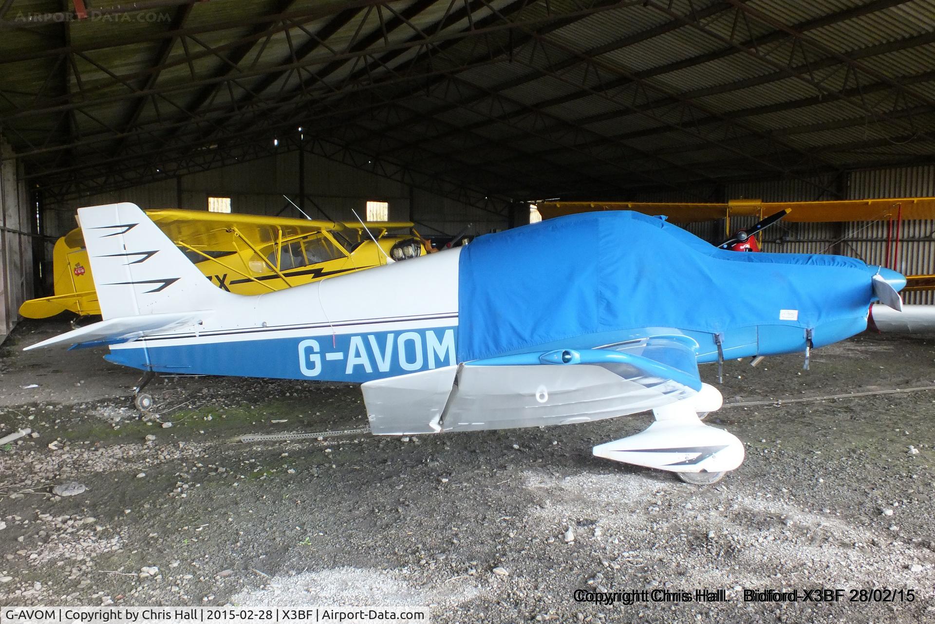 G-AVOM, 1967 CEA Jodel DR-221 Dauphin C/N 65, at Bidford Airfield